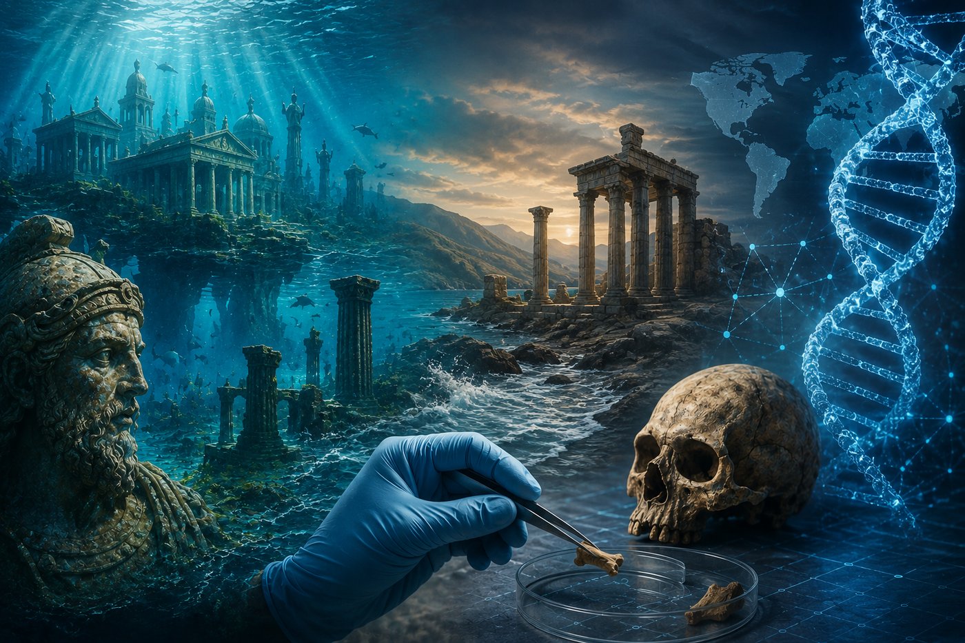 Atlantis Theories and DNA: What Paleogenetics Excludes