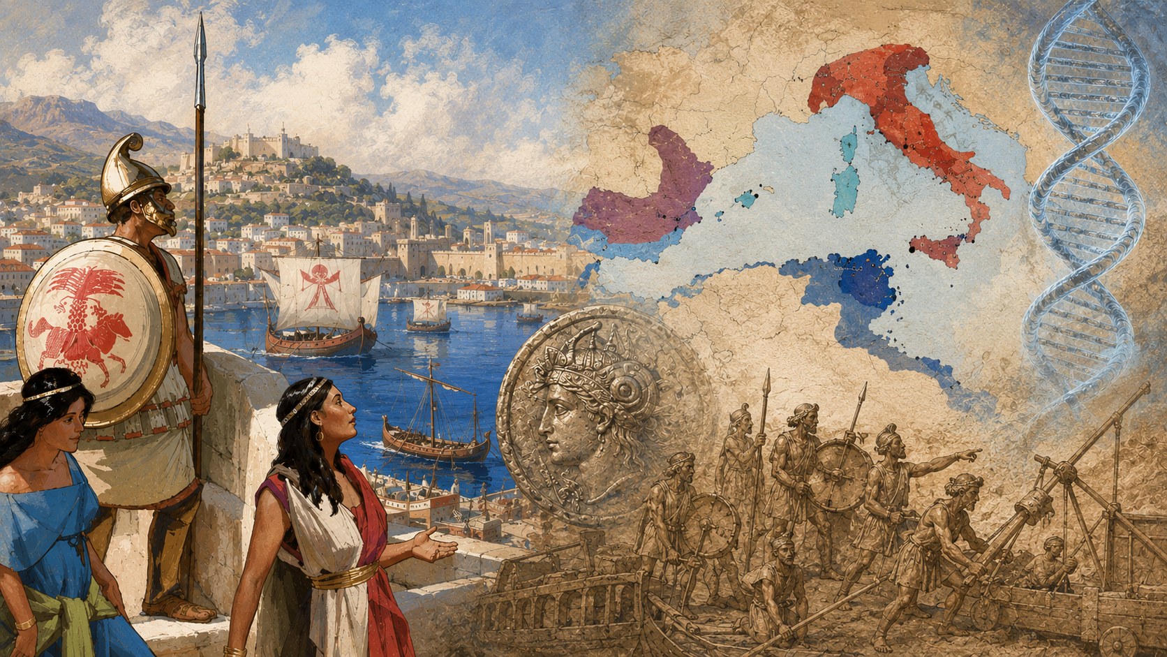 The Carthaginians and the Ringbauer/Reich 2025 paper: the Greek and Sicilian surprise