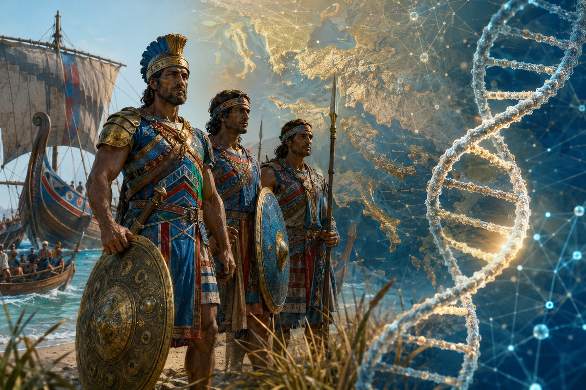 The Sea Peoples: what Philistine ancient DNA revealed (Feldman et al. 2019)